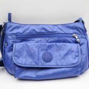 Kipling SPECIAL EDITION Syro Crossbody Bag in Shiny Blue